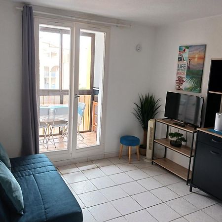 Appartement Vue Mer, Acces Direct Plage, Parking Privatif Le Barcarès Kültér fotó