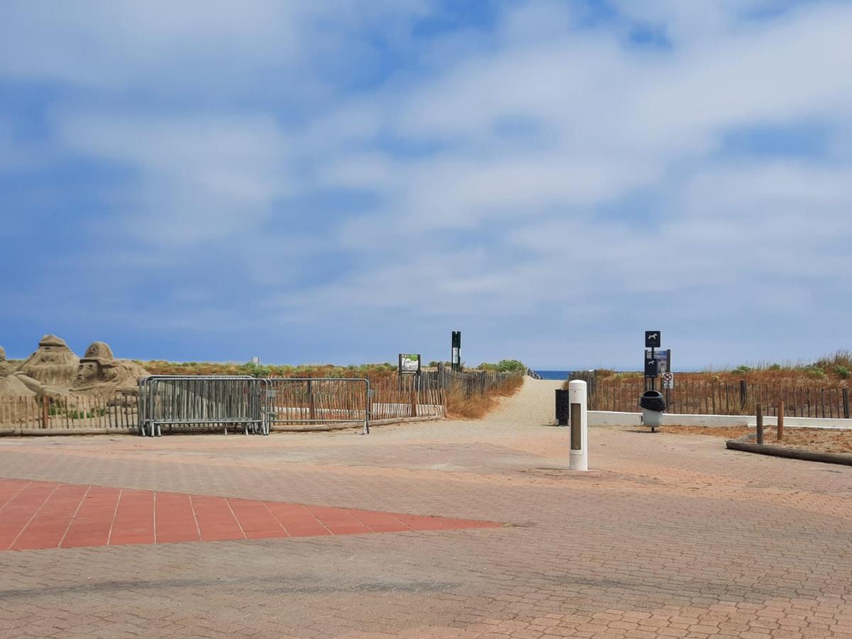 Appartement Vue Mer, Acces Direct Plage, Parking Privatif Le Barcarès Kültér fotó