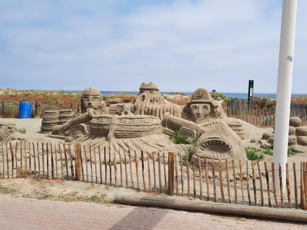 Appartement Vue Mer, Acces Direct Plage, Parking Privatif Le Barcarès Kültér fotó