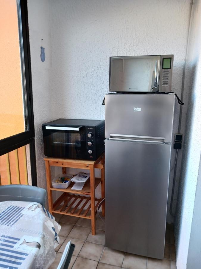 Appartement Vue Mer, Acces Direct Plage, Parking Privatif Le Barcarès Kültér fotó