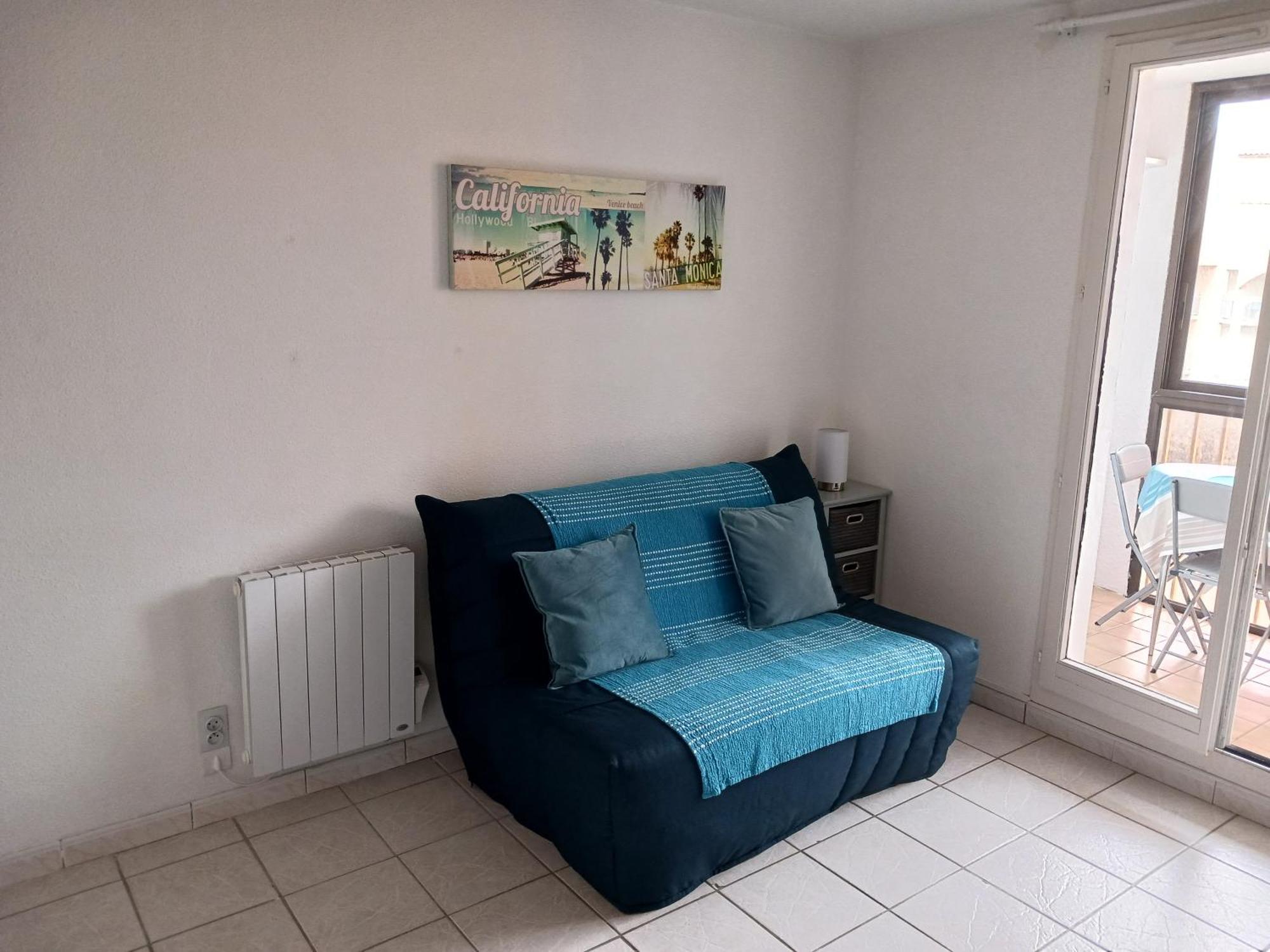 Appartement Vue Mer, Acces Direct Plage, Parking Privatif Le Barcarès Kültér fotó